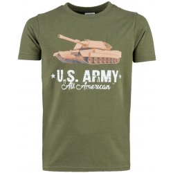 101INC triko dětské U.S. ARMY TANK krátký rukáv