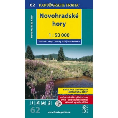 Kartografie Praha Novohradské hory 62 mapa 1:50 000 – Hledejceny.cz