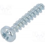 BOSSARD 3148599 Vrut; pro plasty; 4x14; Hlava: válcová; plochá,Torx®; TX20,1,2mm – Hledejceny.cz