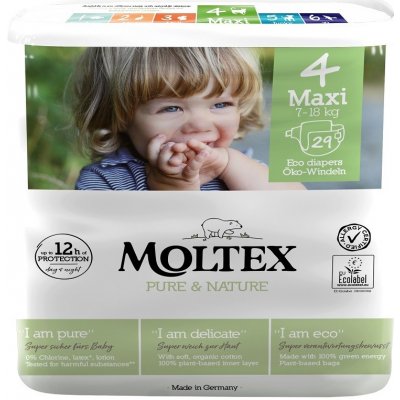 Moltex Pure & Nature Plenky Maxi 7-18 kg 29 ks_NEW – Zbozi.Blesk.cz