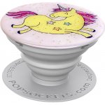PopSockets Glitter Jumping Unicorn Yellow – Zboží Mobilmania