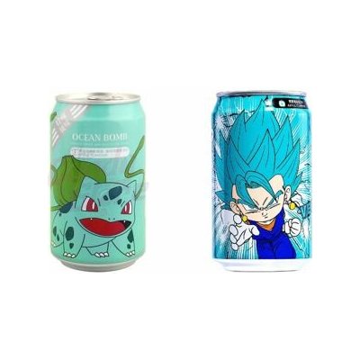 Ocean Bomb Bulbasaur Vegito Sodovka S Prichuti Jablka 330 Ml Heureka Cz