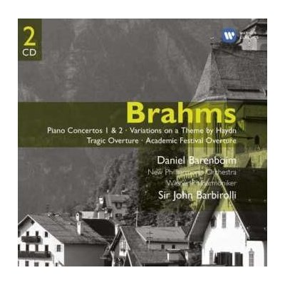 Johannes Brahms - Piano Concertos 1 & 2 Variations On A Theme By Haydn Tragic Overture Academic Festival Overture CD – Hledejceny.cz