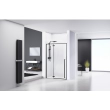 MAXMAX Sprchové dveře Rea FARGO BLACK 120 cm