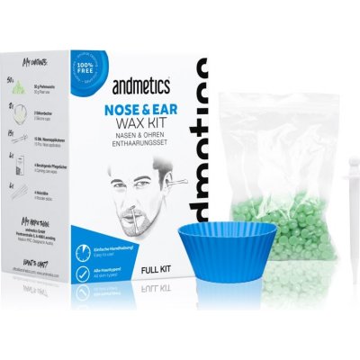 andmetics Wax Kit Nose & Ear epilační vosk pro muže 50 g – Zboží Mobilmania