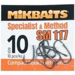 Mikbaits Specialist & Method SM 117 vel.6 10 ks – Zboží Mobilmania
