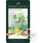 Faber-Castell Umělecké pastely Pitt Pastel plechová krabička 12 barev – Zboží Dáma