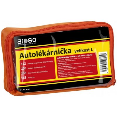 Autolékárnička Aroso, textilní, 341/2014 – Hledejceny.cz