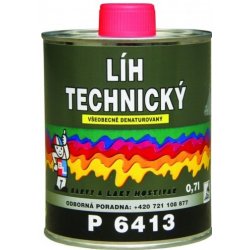 BARVY A LAKY HOSTIVAŘ technický líh P6413, 700 ml