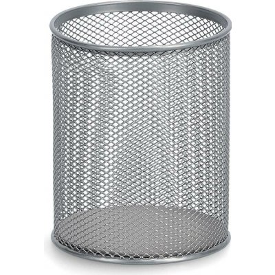 ZELLER Stojánek na tužky kovový stříbrný 11 × 13,5 cm – Hledejceny.cz