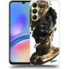 Pouzdro a kryt na mobilní telefon Samsung Picasee Ultimate Case Samsung Galaxy A05s Black Gold