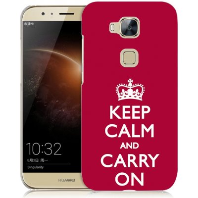 Pouzdro TVC "Keep calm and carry on" Honor 5X – Zboží Mobilmania