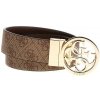 Pásek Guess dámské pásek NOELLE ADJ & REV PANT belt BW9062P4135-LTL Béžový