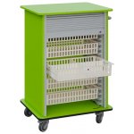 DEXTER 25 ABS vozík boxový, roletový, 1180x780x620 mm, jarní zeleň – Hledejceny.cz