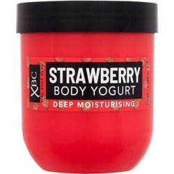 Xpel Strawberry Body Yogurt hydratační a vyživující tělový jogurt s vůní jahod 200 ml