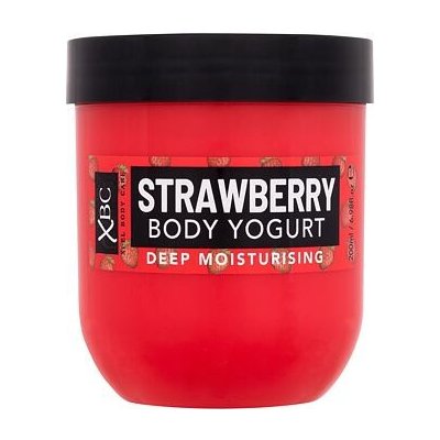 Xpel Strawberry Body Yogurt hydratační a vyživující tělový jogurt s vůní jahod 200 ml – Zboží Mobilmania