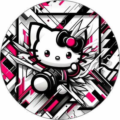 Jedlý papír Hello Kitty fotografka 19,5 cm - Pictu Hap – Hledejceny.cz