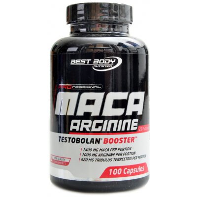 Best body nutrition Professional Maca Arginine testo booster 100 cps