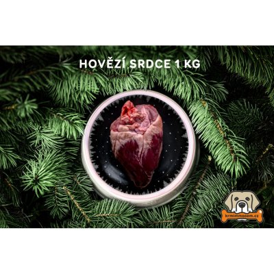 Krmimmasem Hovězí srdce 1 kg – Hledejceny.cz