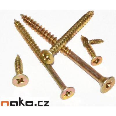 Vrut 5x20 (20ks) UNIQUADREX zápustný – Hledejceny.cz