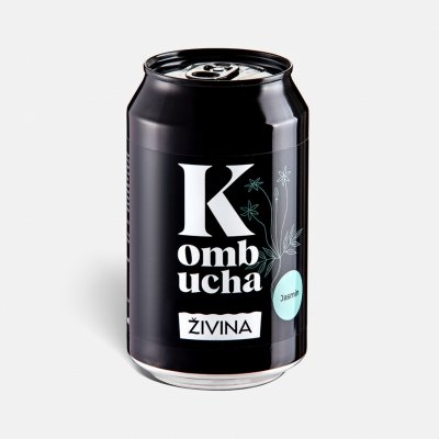 Živina Kombucha Jasmín 330 ml – Zboží Dáma