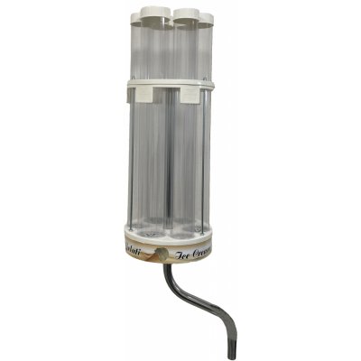 Zásobník na zmrzlinové kornouty, 5 otvorů, transparentní plexisklo, Stöckel – Zboží Dáma