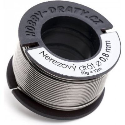 Hobby dráty Nerezový drát 0,8/50g – Zboží Dáma Hobby dráty Nerezový drát 0,8/50g – Zboží Dáma