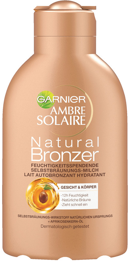 Garnier Ambre Solaire Natural Bronzer samoopalovací mléko 150 ml od 155 Kč  - Heureka.cz