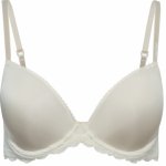 Calvin Klein podprsenka QF1444E smetanová – Zboží Dáma