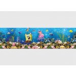 AG Design WBD-8029 Dětská samolepící bordura Spongebob Podvodní Dobrodružství, rozměry 5 m x 13,8 cm – Zboží Dáma