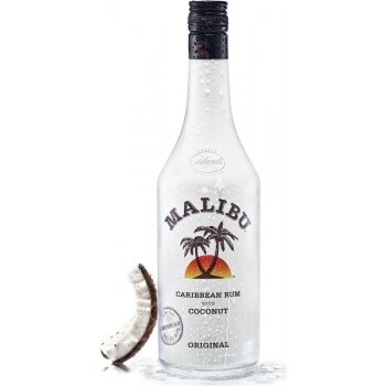 Malibu 21% 1 l (holá láhev)