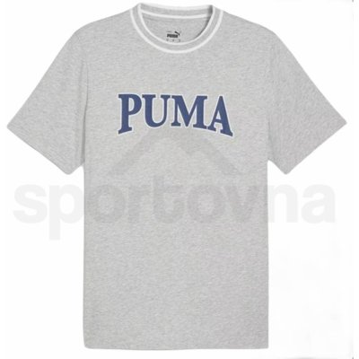 Puma Squad Big Graphic Tee M L šedá