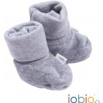 PoPoLiNi Kojenecké capáčky welur šedé – Zboží Dáma