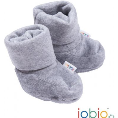 PoPoLiNi Kojenecké capáčky welur šedé – Zboží Dáma