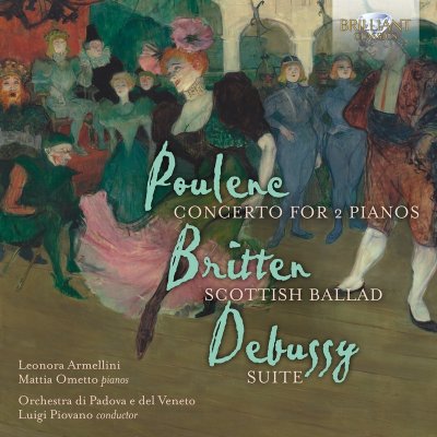 Poulenc, Britten, Debussy - Concerto for 2 Pianos CD – Hledejceny.cz