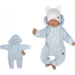 Z&Z Dětský teplákový overálek s kapucí sv.modrý – Hledejceny.cz