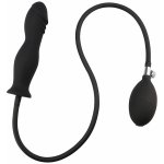 Erospace Inflatable Anal Plug Wild Play C6 Black – Zboží Dáma