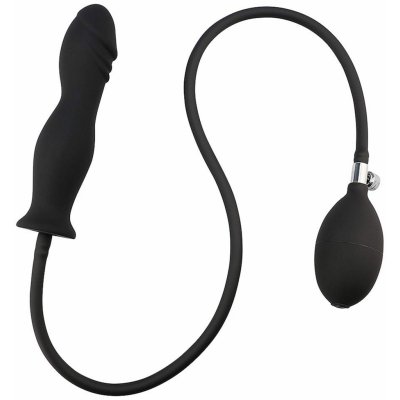 Erospace Inflatable Anal Plug Wild Play C6 Black – Zboží Dáma