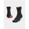 Under Armour sportovní ponožky Curry UA AD Playmaker 1p Mid Růžovo-černé