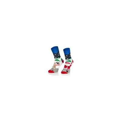 Intenso vysoké veselé ponožky Santa Claus se sobem – Zboží Mobilmania