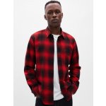 Gap flanelová košile 750529-09 červená – Zboží Dáma