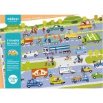 MiDeer Znovu použitelné samolepky Doprava – Zboží Dáma