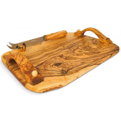 Arte Legno Tác a nůž na sýr velký 38x23x7cm – Zbozi.Blesk.cz