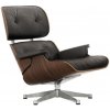 Křeslo Vitra Eames Lounge Chair black pigmented walnut