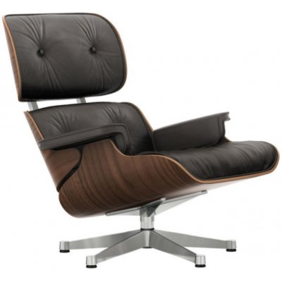 Vitra Eames Lounge Chair black pigmented walnut