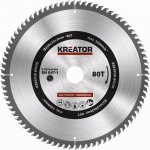 KREATOR KRT020426 Pilový kotouč na dřevo 250mm, 80T – Zboží Mobilmania