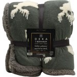 Home Elements Beránková deka s jacquard vzorem 480 GSM 150x200 – Zboží Mobilmania