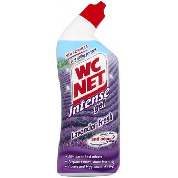 WC Net Intense Gel tekutý WC čistič Lavender Fresh 750 ml
