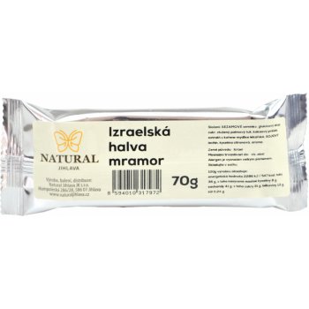 Natural Jihlava Chalva Izrael mramor Natural 70 g