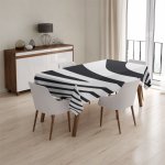 Sablio Ubrus Vzor zebry 130x130cm – Zbozi.Blesk.cz